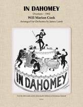 In Dahomey Orchestra sheet music cover